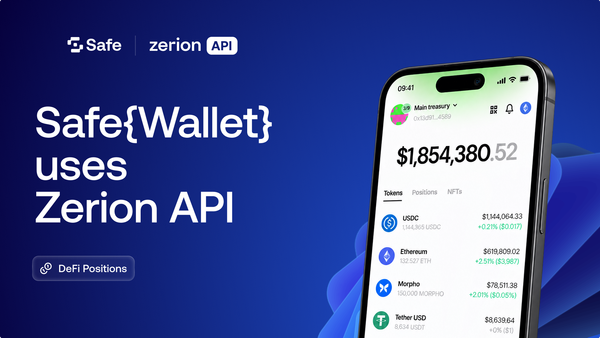 How Safe{Wallet} Added DeFi Positions With Zerion API