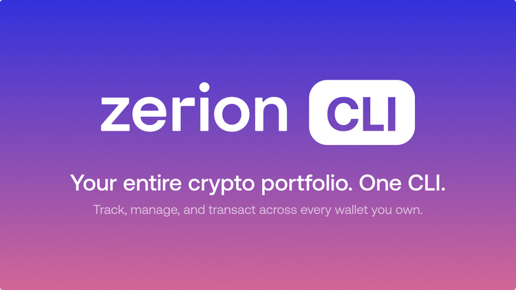 Zerion CLI: Track And Manage Crypto With AI Agents