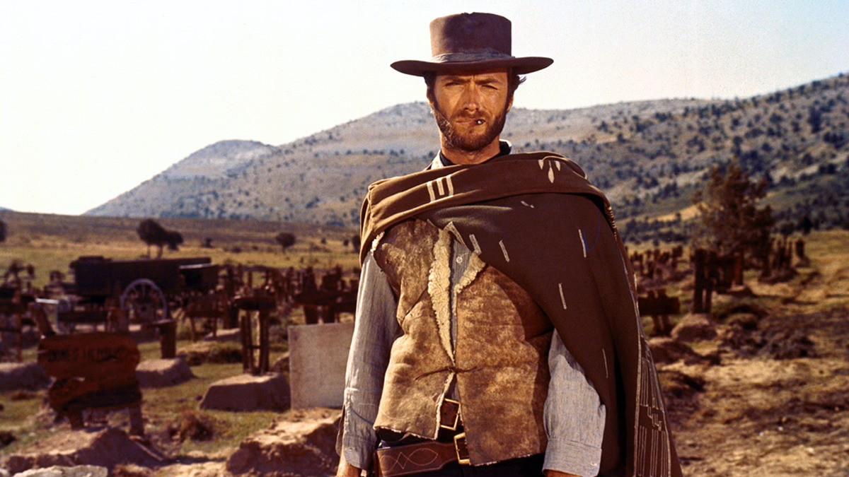 Clint Eastwood as Blondie in The Good, the Bad and the Ugly