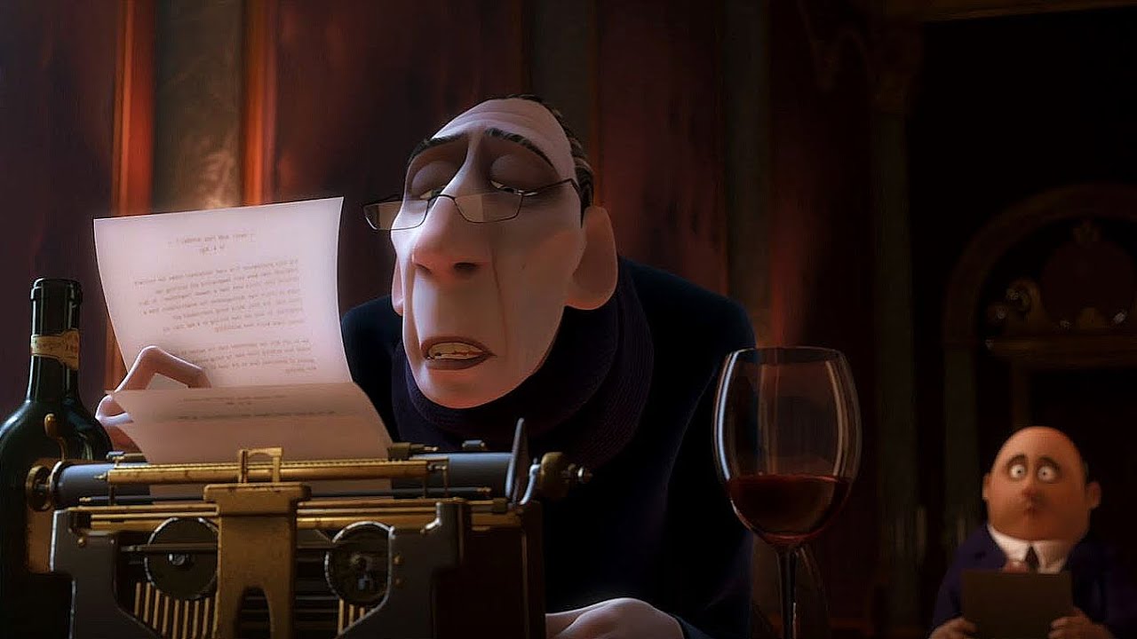 Anton Ego (Peter O’Toole) in Ratatouille