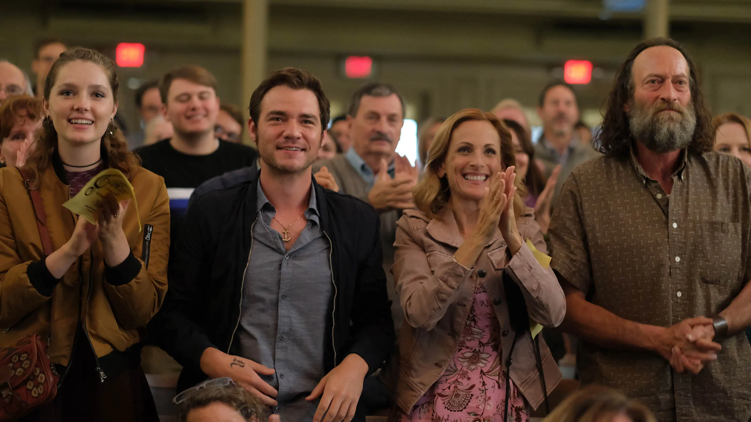 Forsyth, Durant, Matlin, and Kotsur in CODA