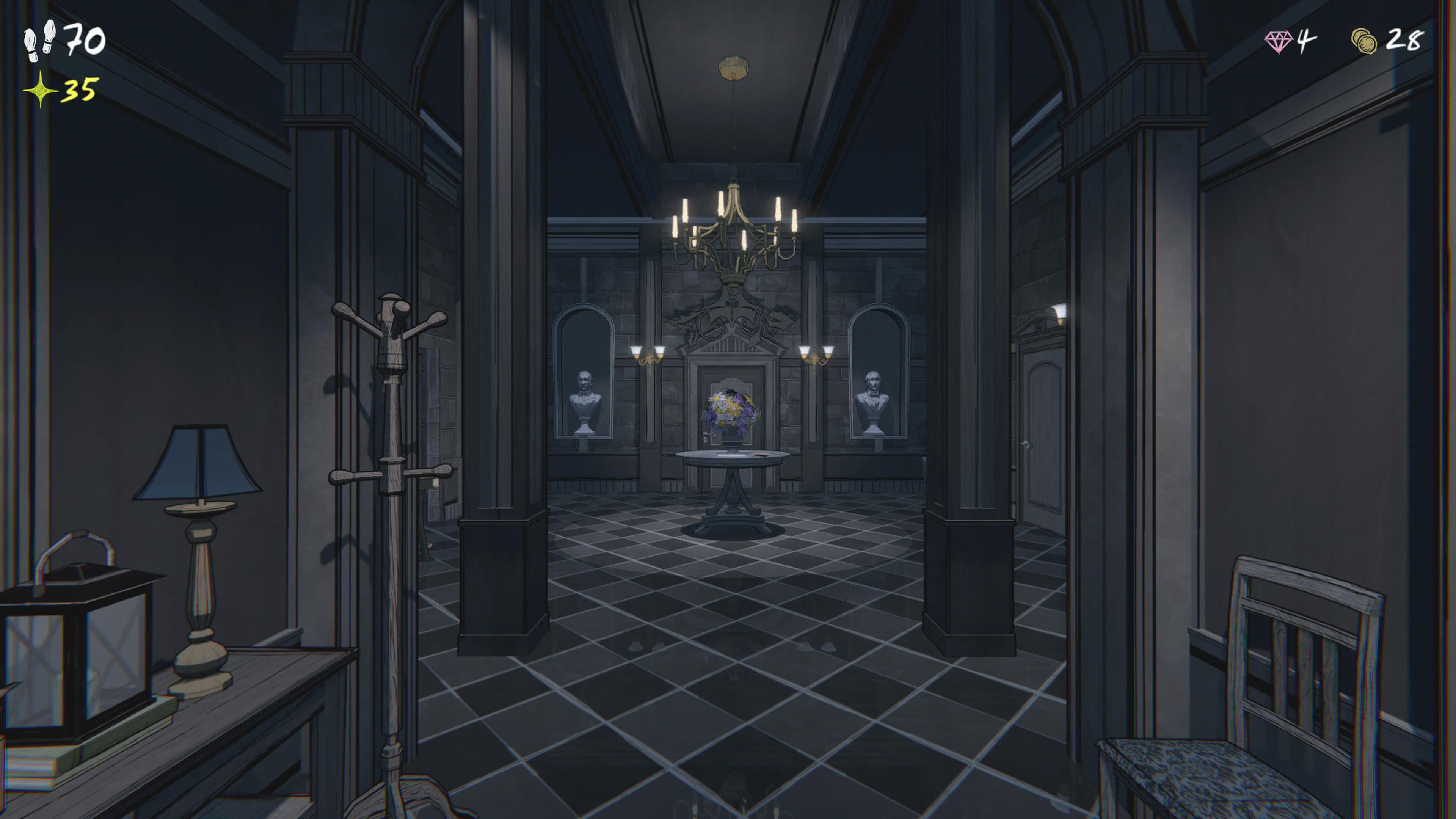 The Entrance Hall in Blue Prince