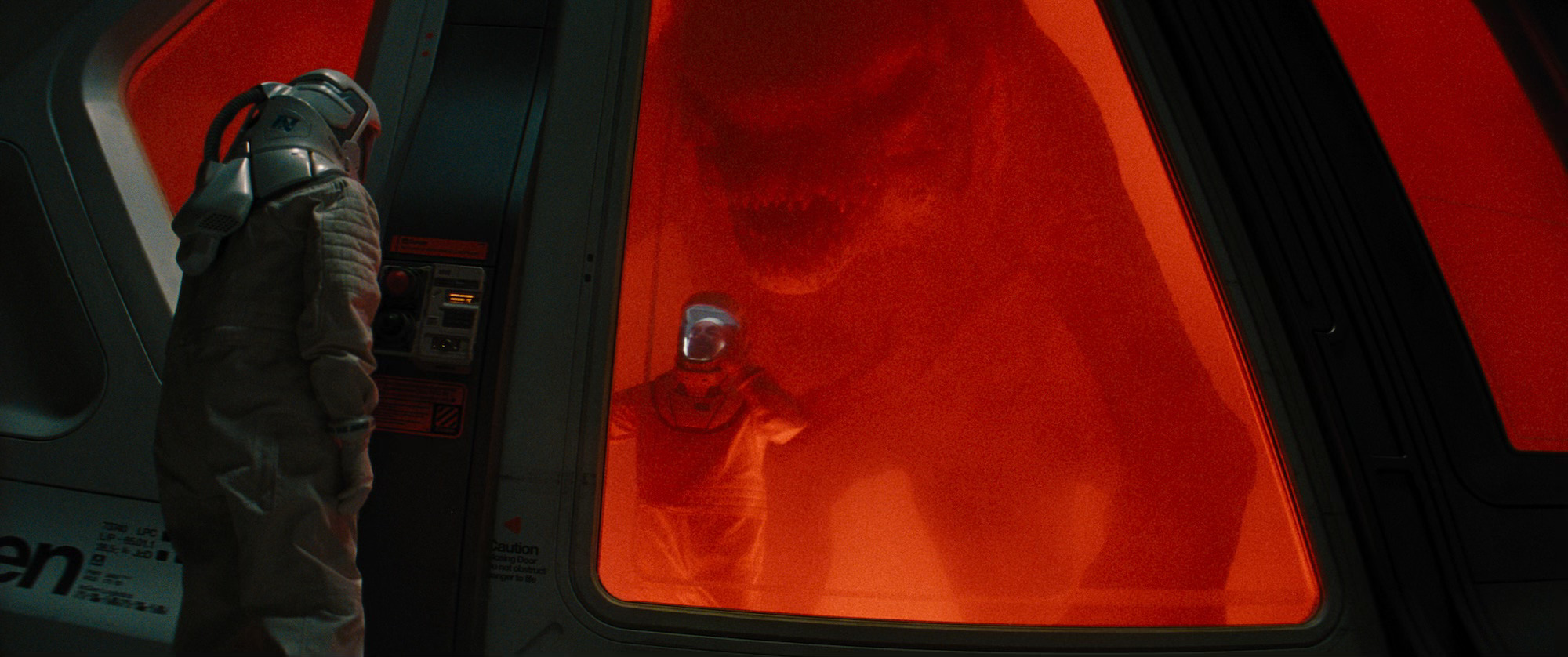 A D-Rex in Jurassic World: Rebirth. Look at his dumb face.