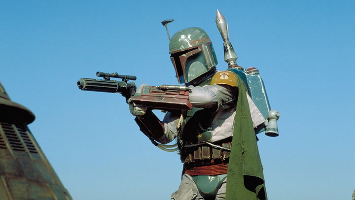 Boba Fett in Return of the Jedi