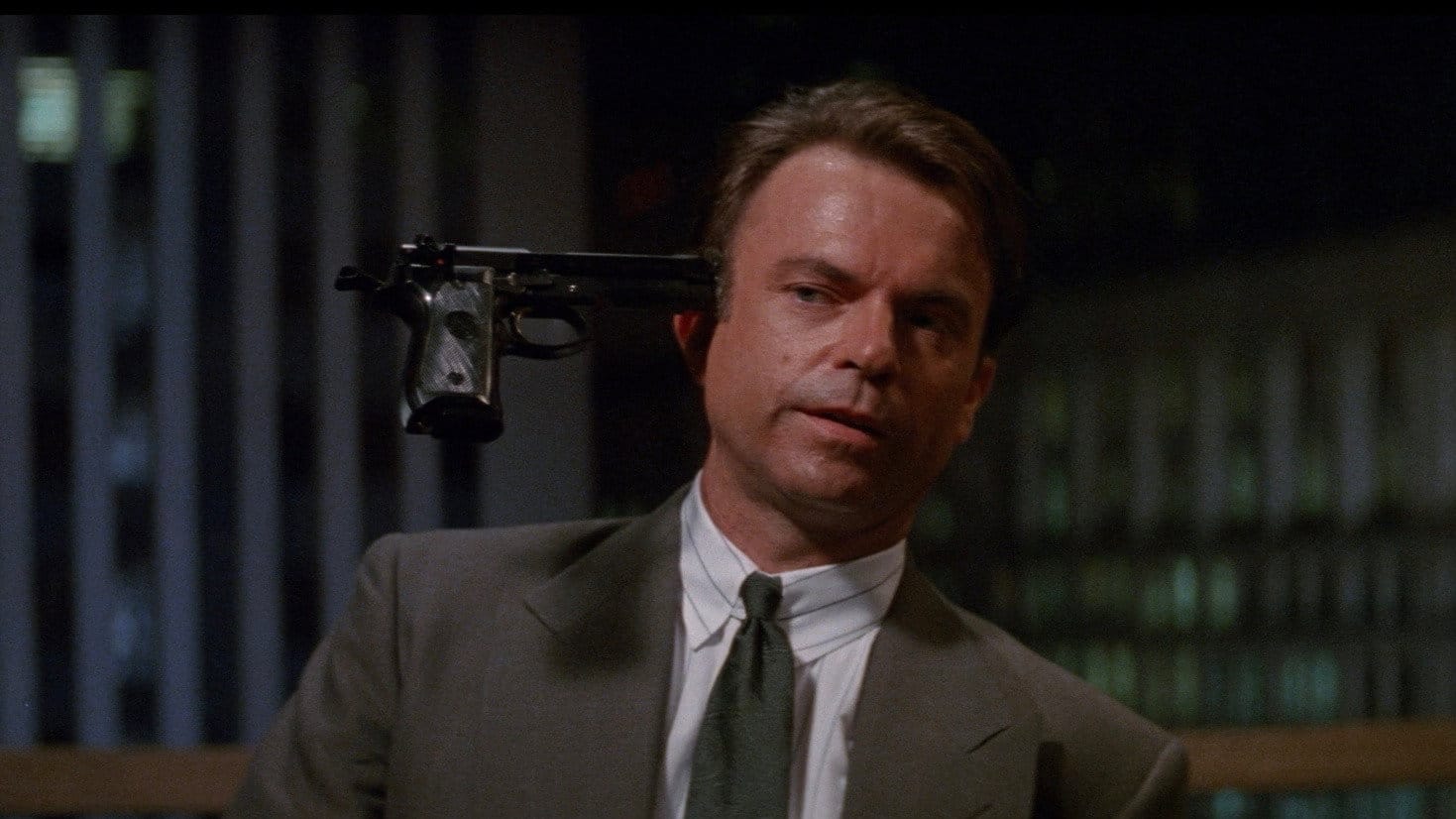 Sam Neill as David Jenkins in Memoirs of an Invisible Man