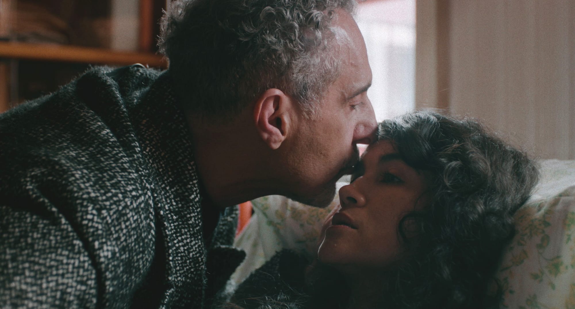 John Turturro as Harry Lehman and Karina Arroyave as Rosie in The Only Living Pickpocket in New York