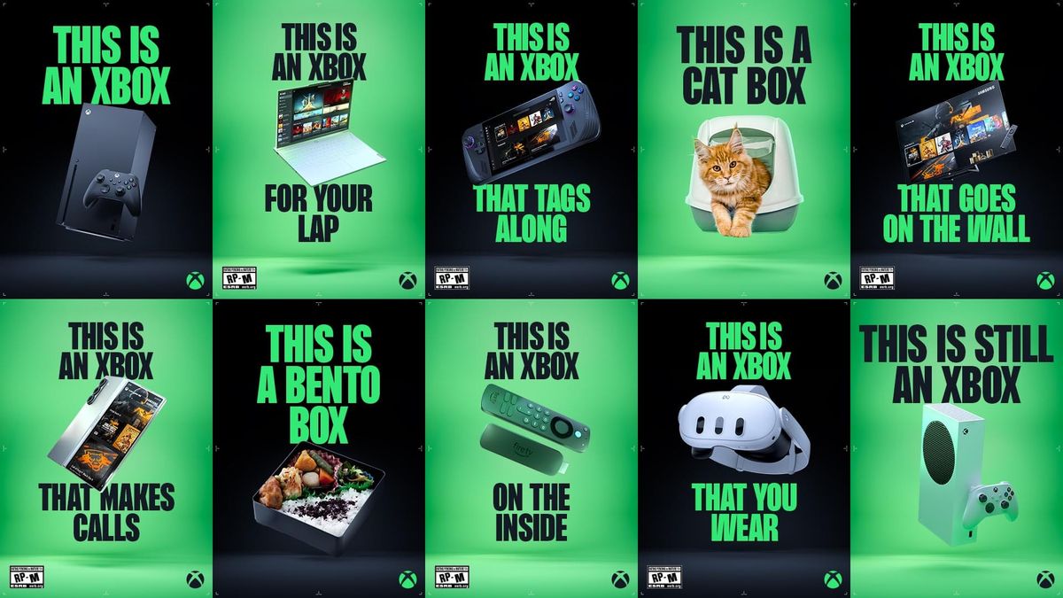 The "This Is an Xbox" campaign