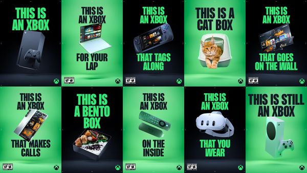 The "This Is an Xbox" campaign