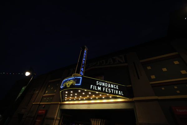 The Egyptian Theater at the 2025 Sundance Film Festival