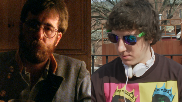 Ross McElwee in Sherman's March and Adrian McElwee in Remake