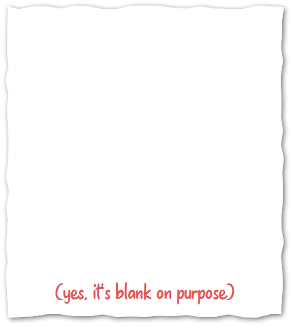image of blank page