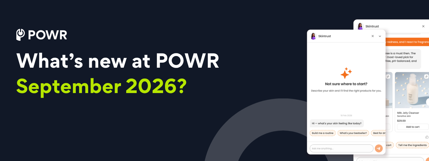 What's new in POWR this September 2026