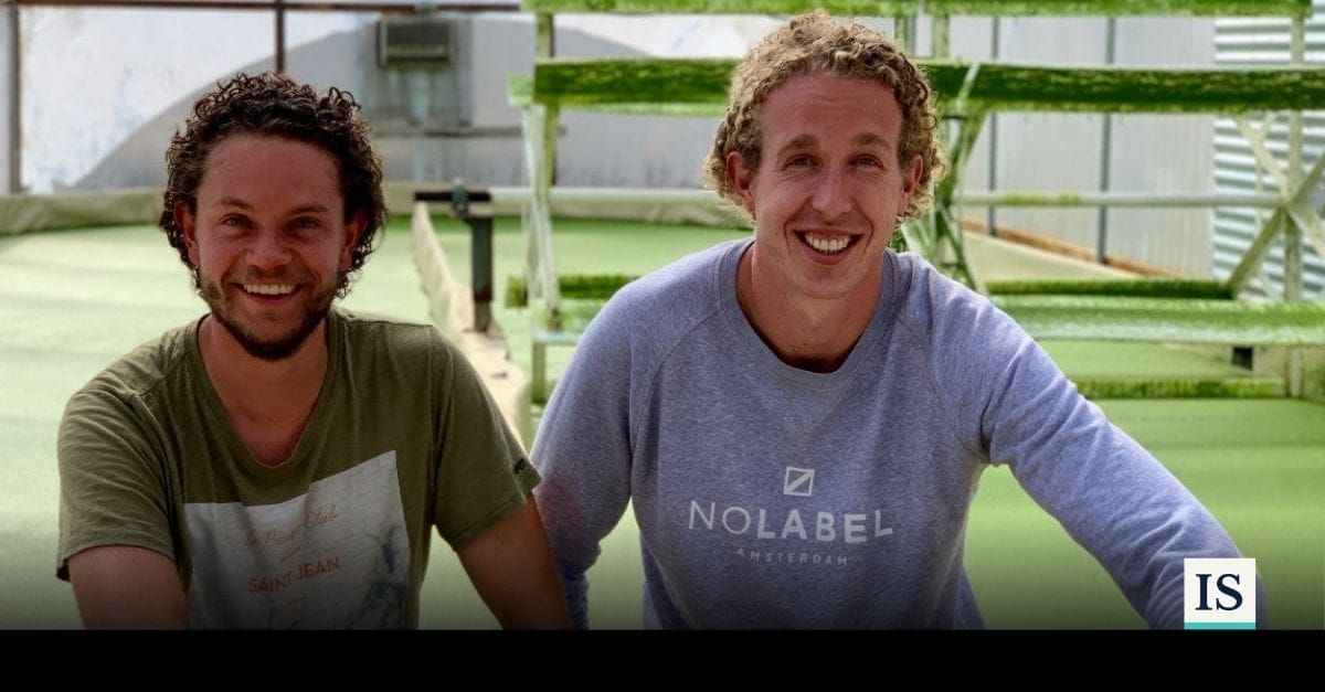 Plantible CEO Tony Martens and Maurits van de Ven