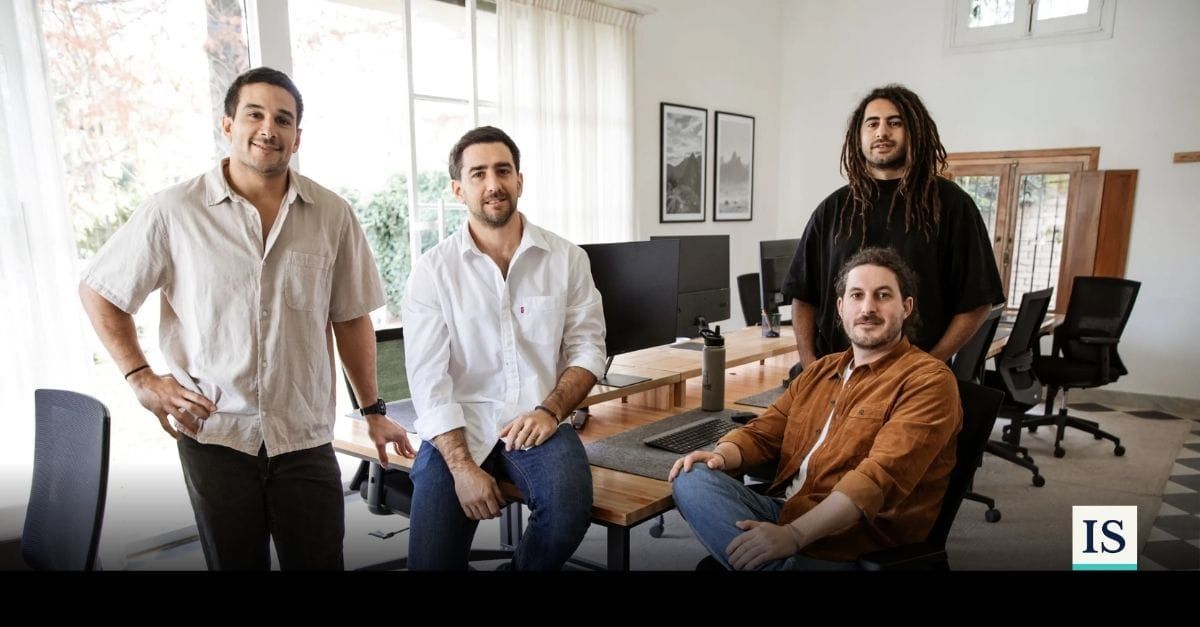 Tecspal Juan Manuel Cat, Juan Pablo Bordaberry, Santiago Alcuri and Matías García.