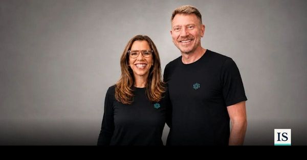 hiSofi CEO Tatiana Pomar and Leonardo Paladino