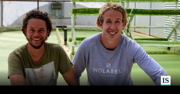 Plantible CEO Tony Martens and Maurits van de Ven