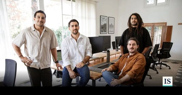 Tecspal Juan Manuel Cat, Juan Pablo Bordaberry, Santiago Alcuri and Matías García.