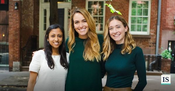 Evvy Founders Priyanka Jain, Laine Bruzek and Pita Navarro.