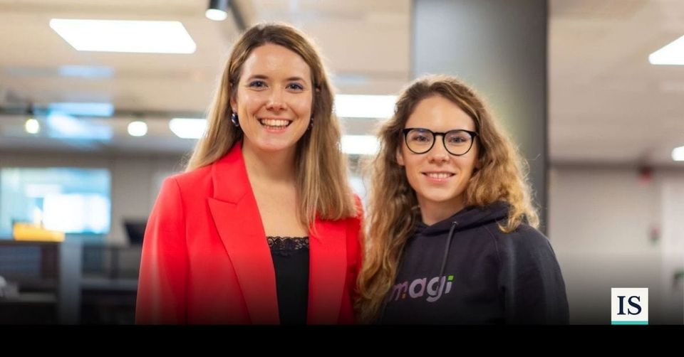 Imagi CEO Dora Palfi and CTO Beatrice Ionascu 