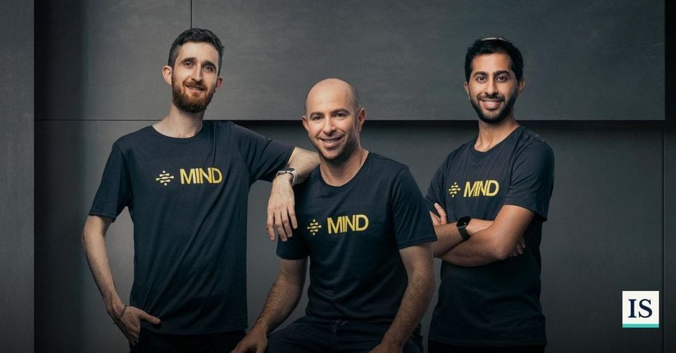 MIND Founders Hod Ben Nun, Eran Barak and Itay Schwartz