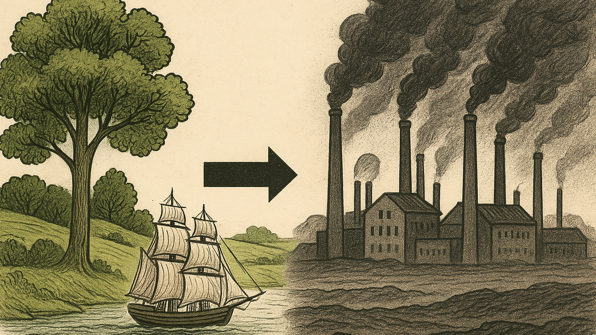How Britain Industrialised Without Its Forests