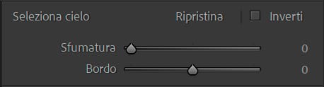 Lightroom Classic 15.5 - Pannello regolazioni Sfumatura e Bordo