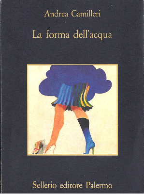 Copertina del libro "La forma dell'acqua" di Andrea Camilleri