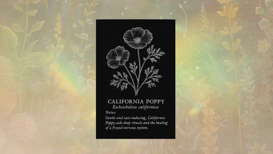 California Poppy (Eschscholzia californica)