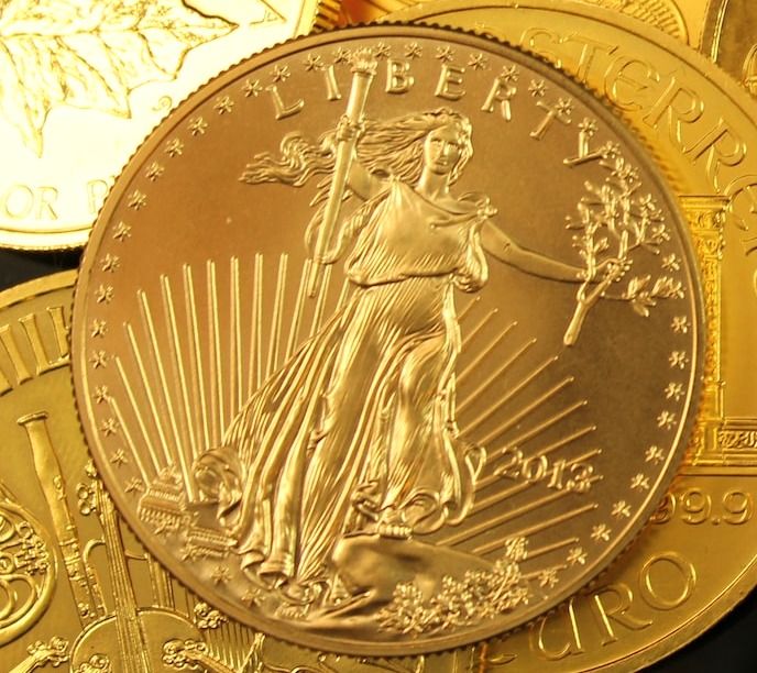 Gold Liberty Coin