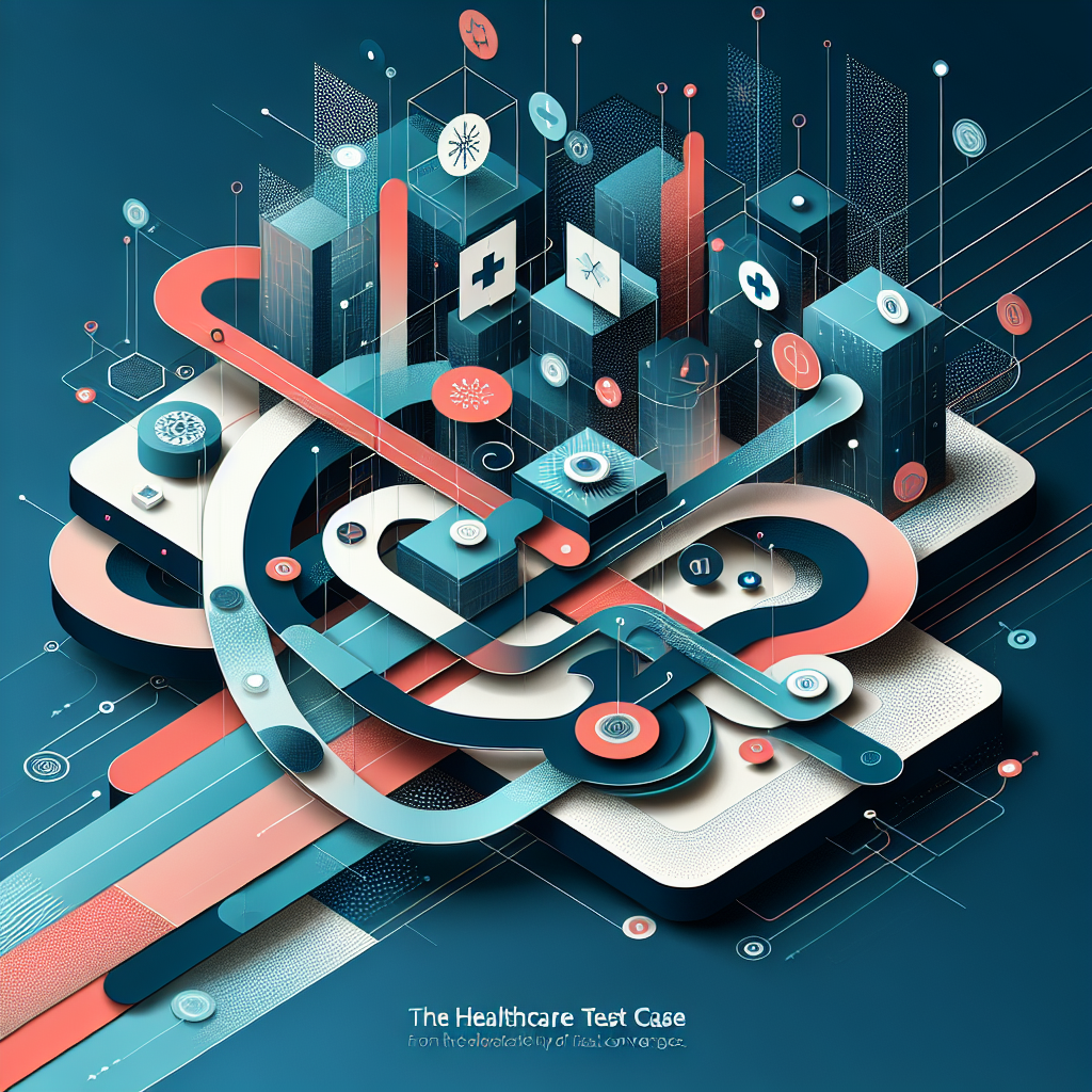 The Healthcare Test Case — conceptual illustration
