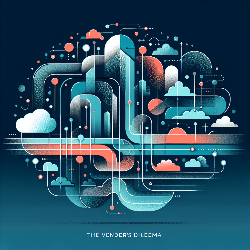 The Vendor's Dilemma — conceptual illustration