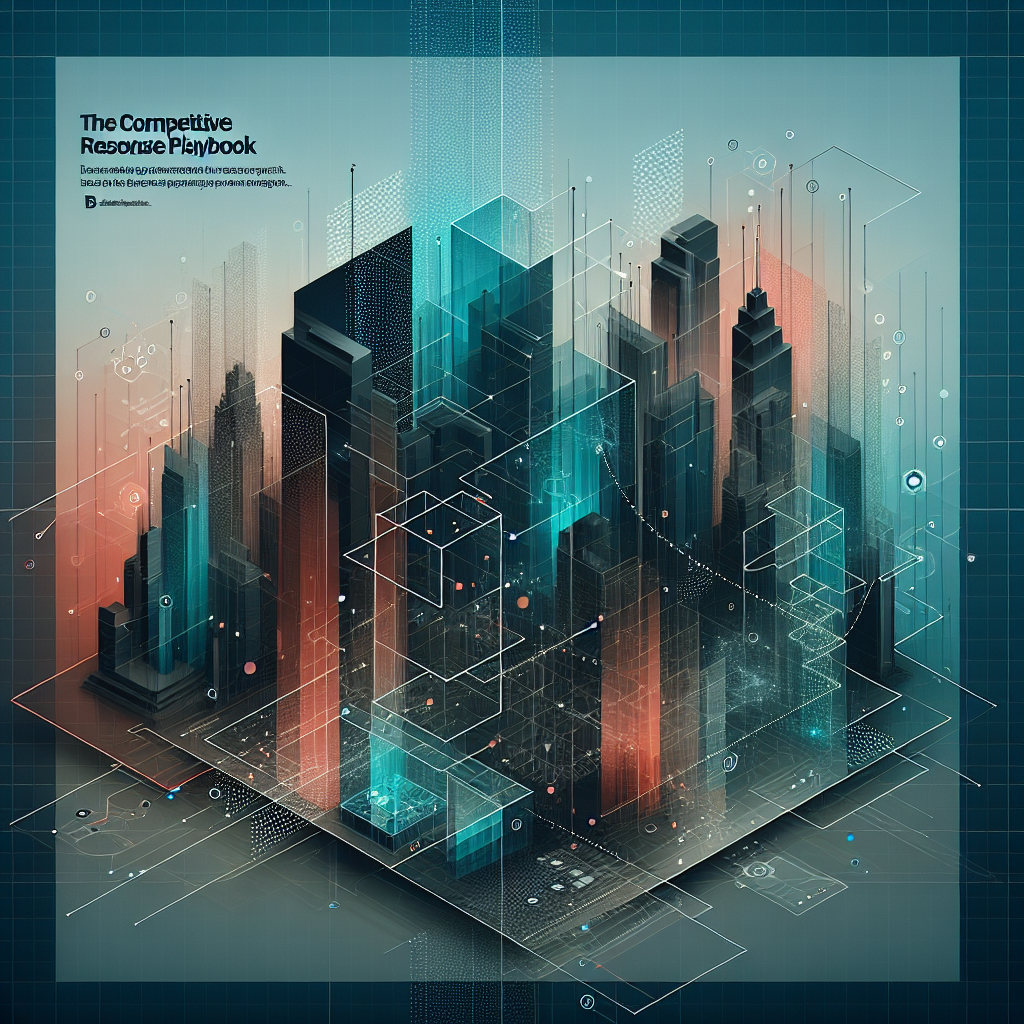 The Competitive Response Playbook — conceptual illustration