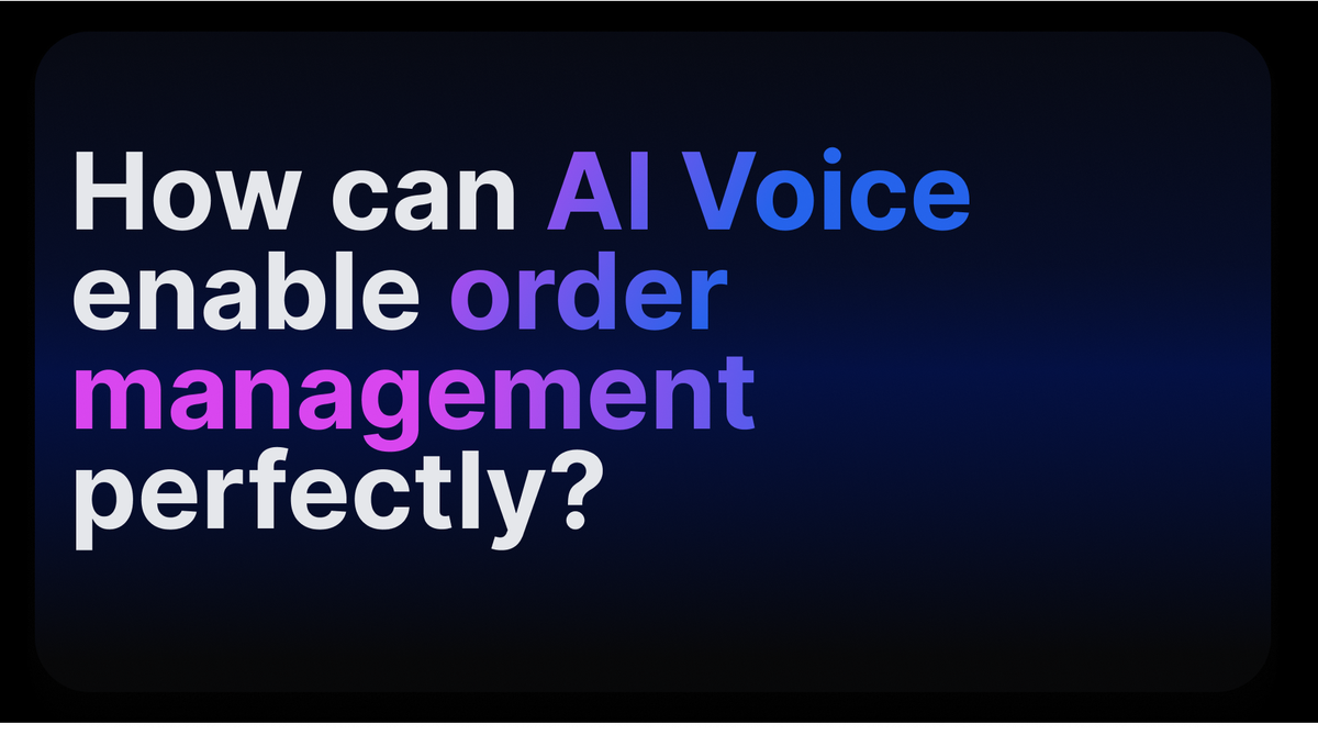 [Supply Chain] Order management has never been easier.
