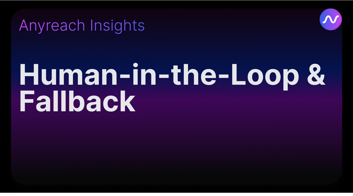 What is Human-in-the-Loop in Agentic AI? Building Trust Through Reliable Fallback Systems