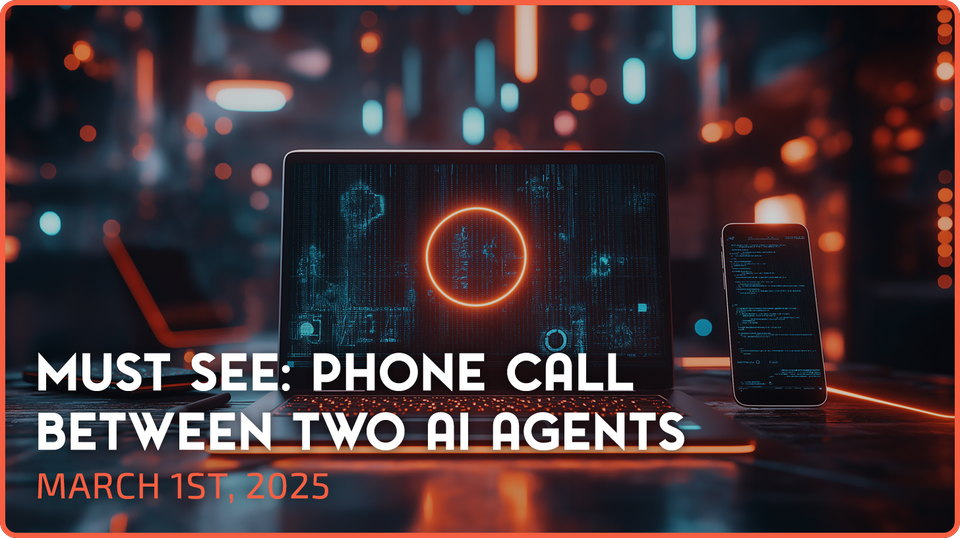 Must See: Phone Call Between AI Agents