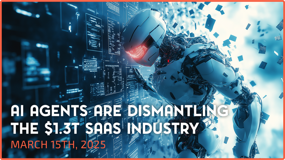 AI Agents Are Dismantling the $1.3T SaaS Industry