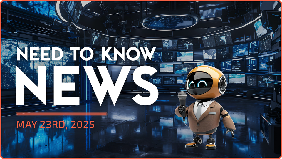 Need to Know News - May 23rd, 2025
