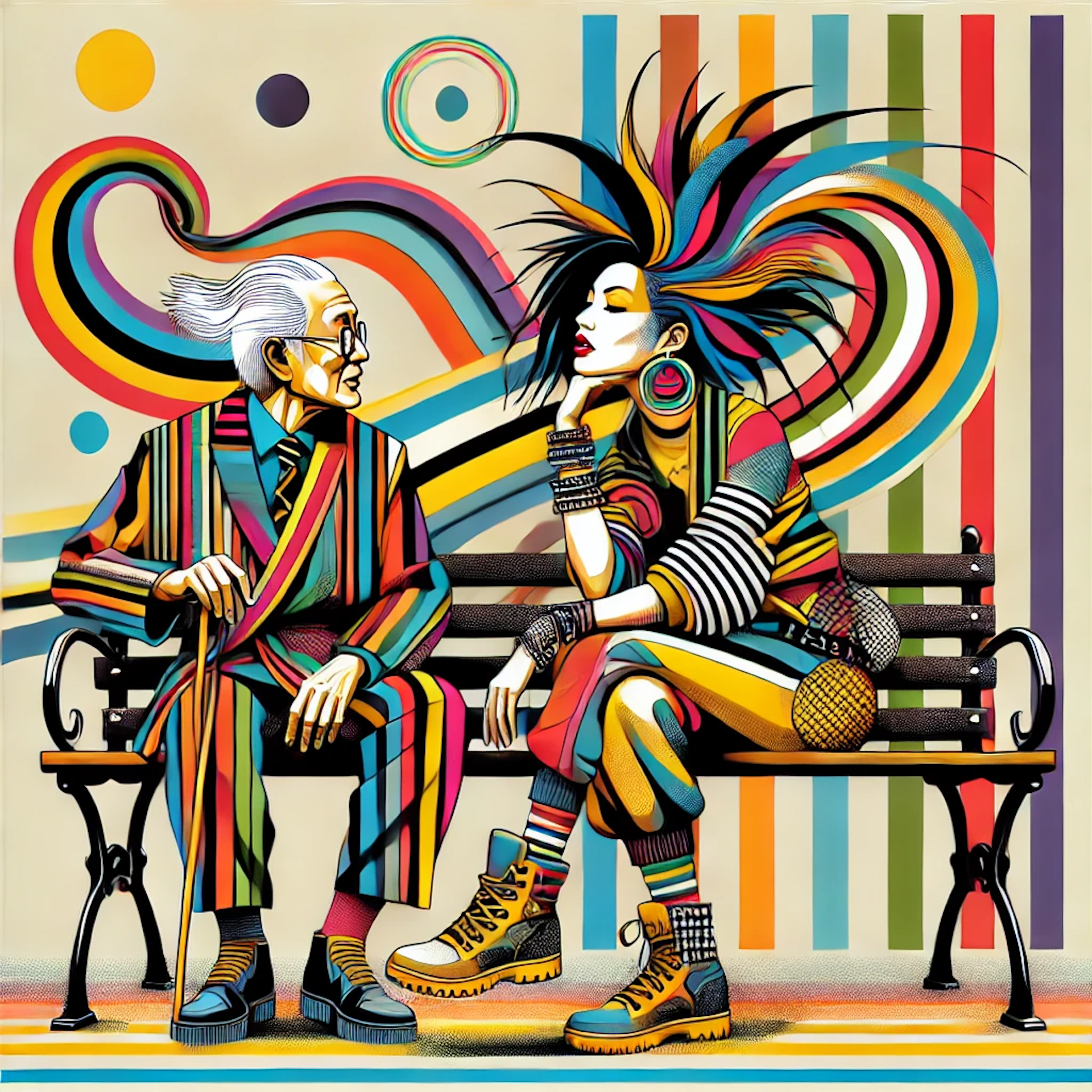 buddi bench™ & virtuallyseth.ai™ - Creative responses to human distress by Seth Hunter