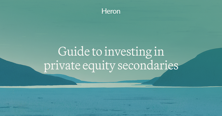Private equity secondaries: What they are and the opportunity for investors