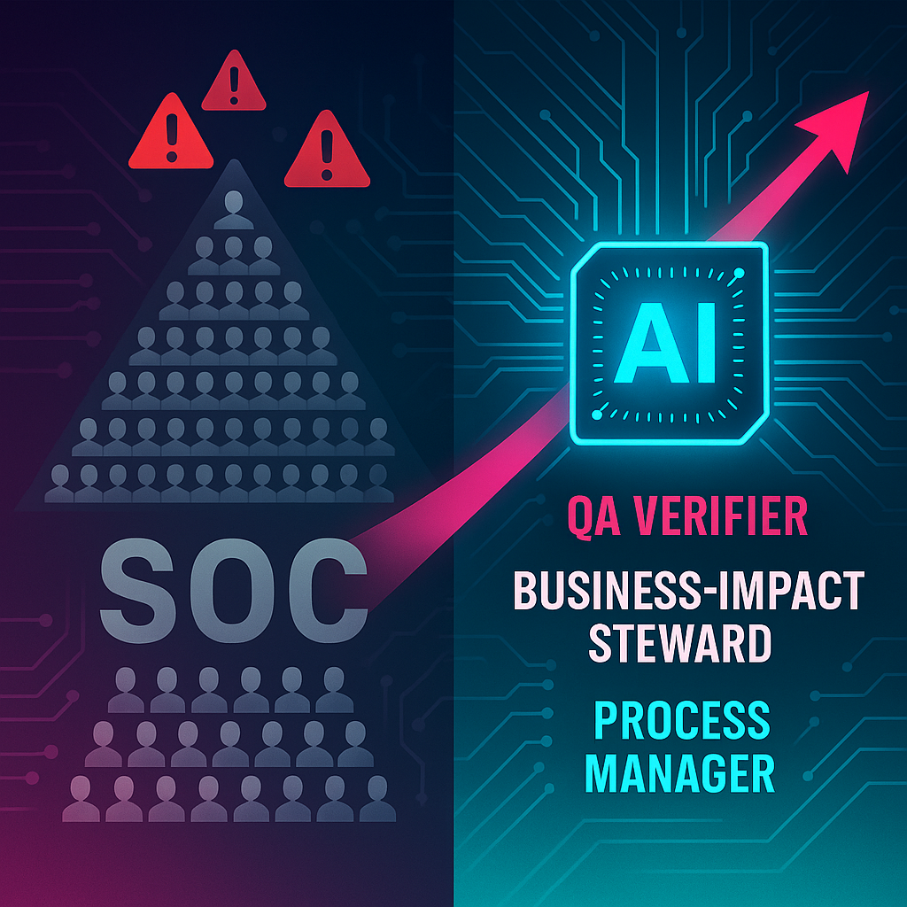 Jobs in an AI-SOC article illustration