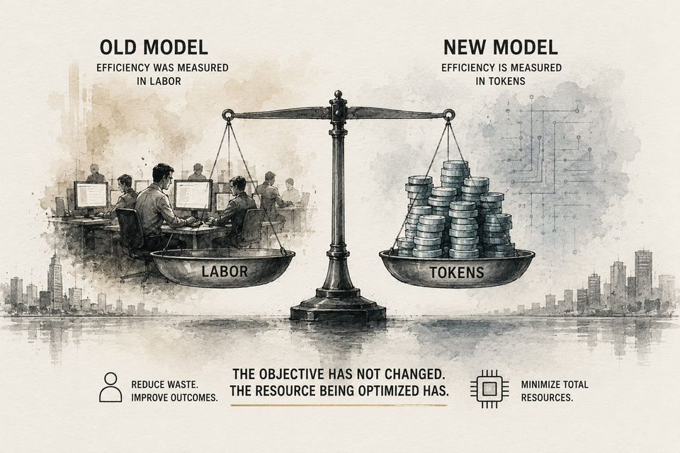 Labor Efficiency to Token Efficiency