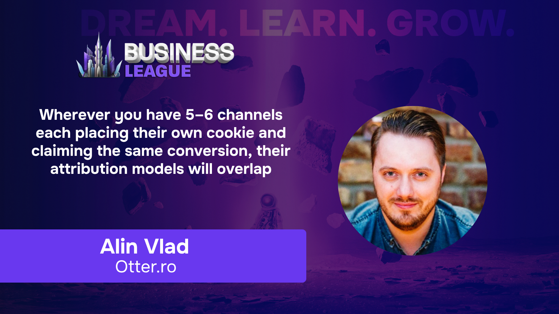 Alin Vlad (E-commerce Director, Otter): "Anyone who blames the network for overlap is also blaming maths"