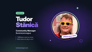 Tudor Stănică (Community Manager, BusinessLeague): “Surprises are what get me out of bed every morning”