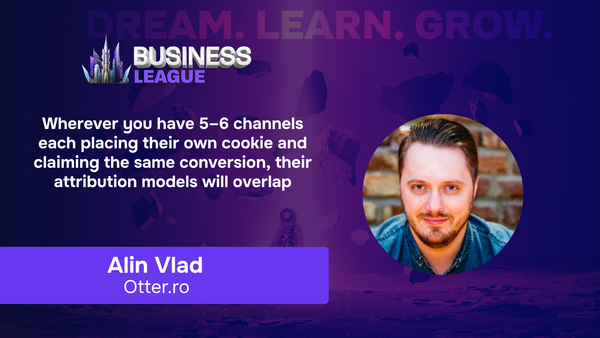 Alin Vlad (E-commerce Director, Otter): "Anyone who blames the network for overlap is also blaming maths"