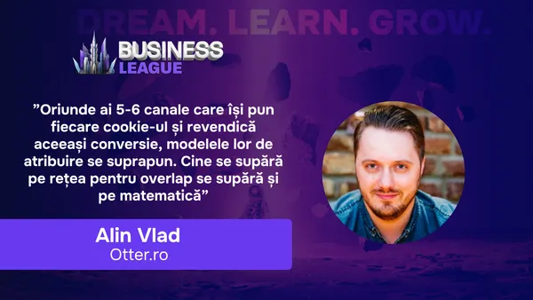 Alin Vlad (E-commerce Director, Otter): ”Cine se supără pe rețea pentru overlap se supără și pe matematică”