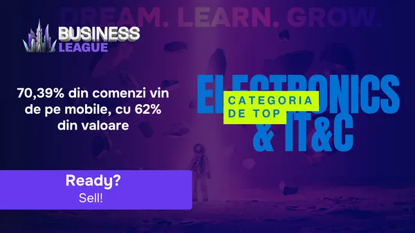 Electronics & IT&C: 428.184 comenzi unice în 32 de luni