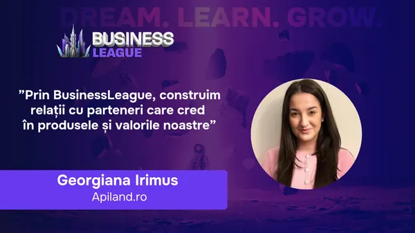 Georgiana Irimus (Apiland.ro): Pregătim reduceri de Black Friday, dar aniversarea ApiLand rămâne momentul nostru special din an