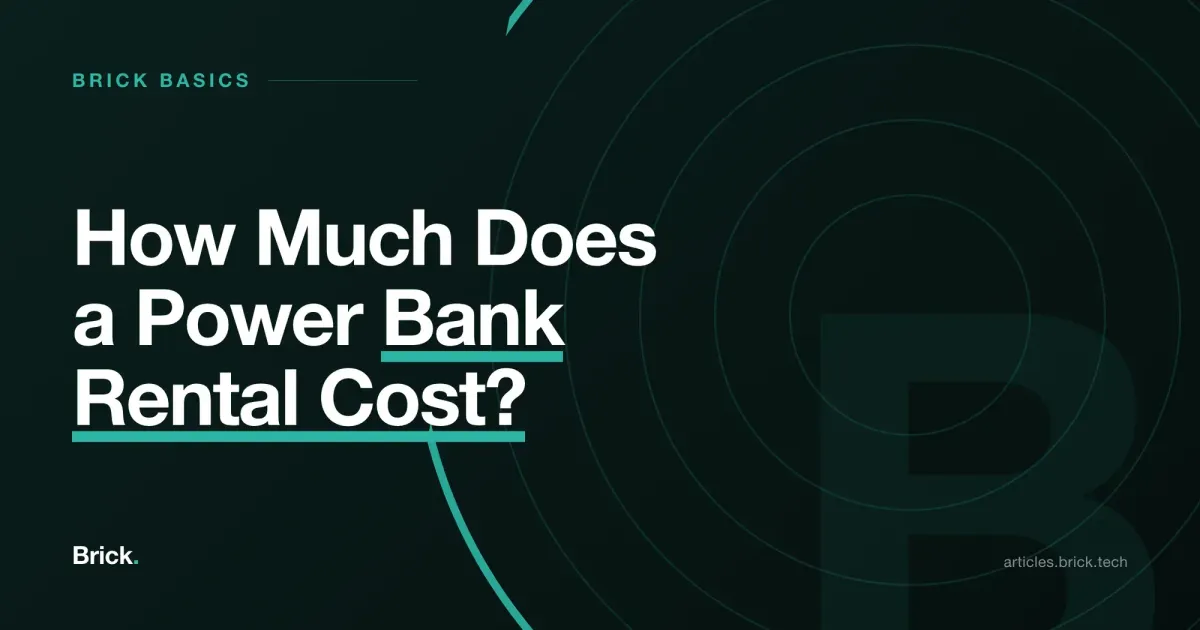 How Much Does a Power Bank Rental Cost?