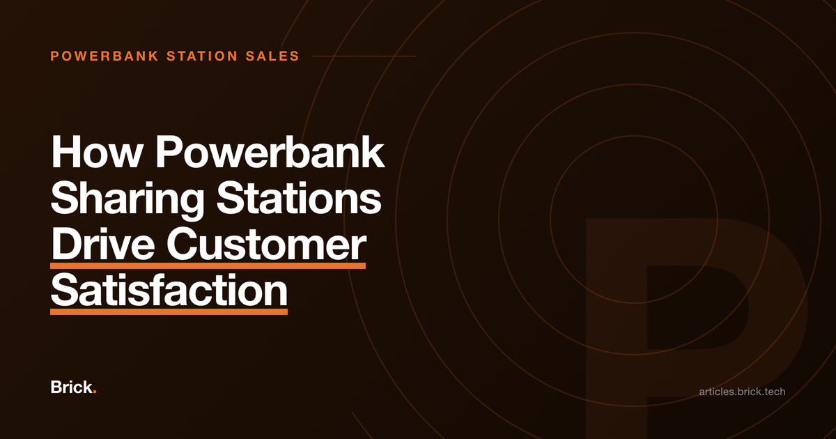How Powerbank Sharing Stations Drive Customer Satisfaction