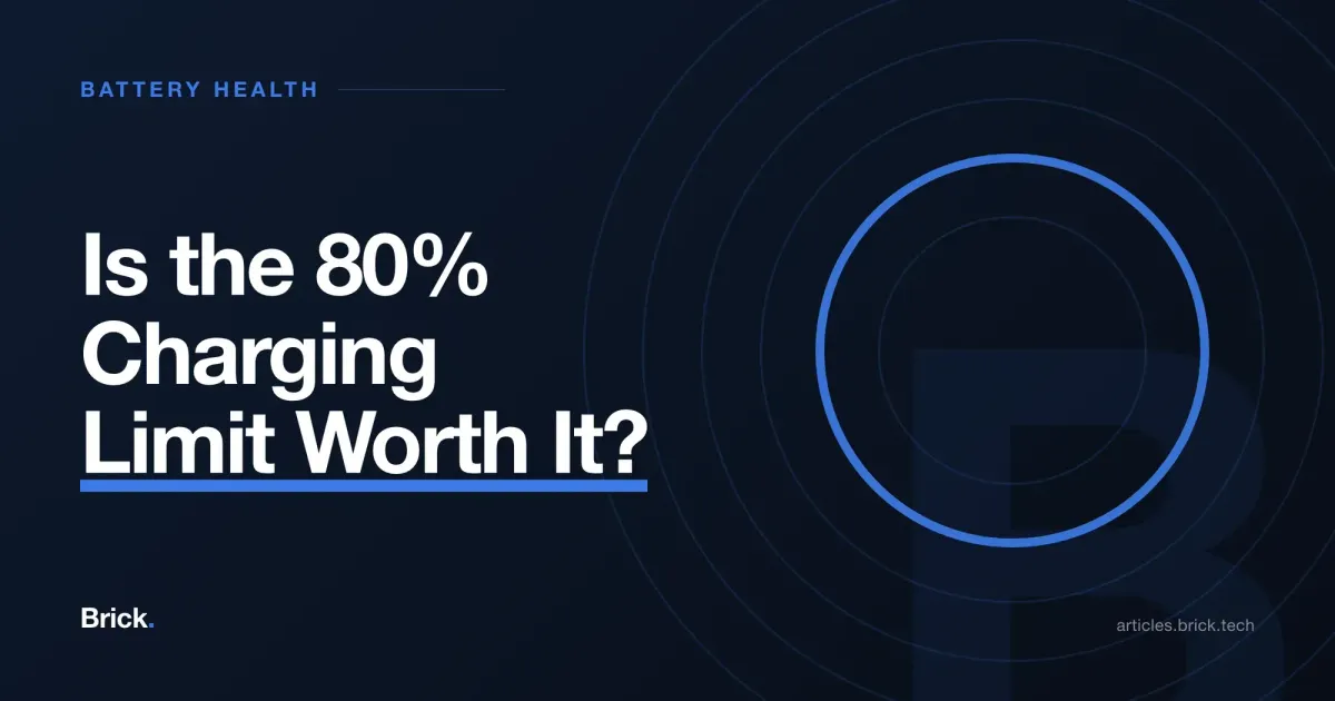 Is the 80% Charging Limit Worth It?